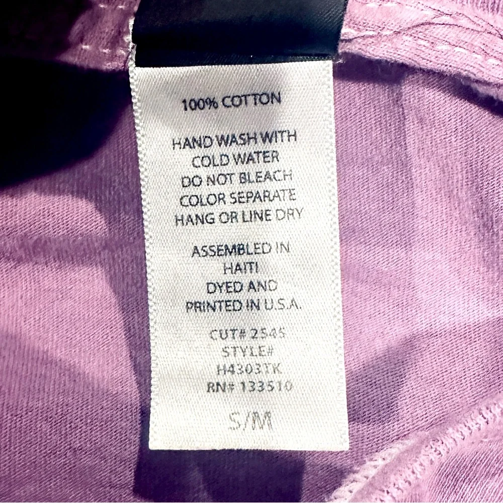 EUC Sweet Claire Purple Rhinestone Nashville Graphic Tee - Picture 8 of 10